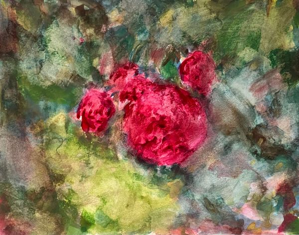 Abstract Autumn Roses 