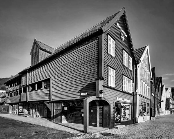 Bugården Angles: Historic Bryggen, Bergen