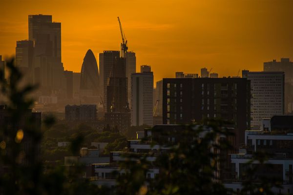 London Sunset - The Gherkin