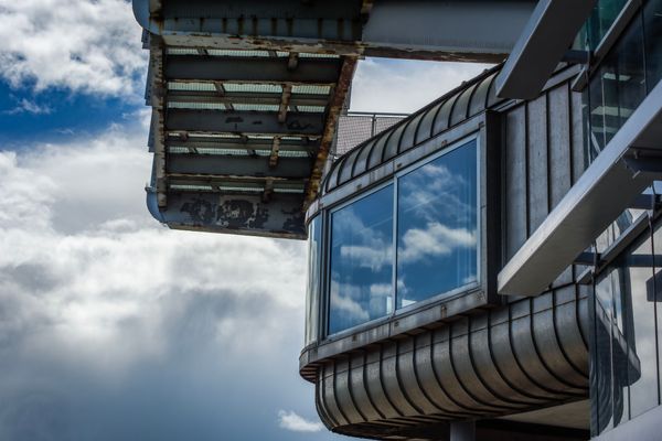 National Glass Centre Window Reflection