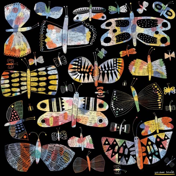 Artrepreneur Crayon Butterflies