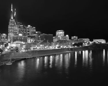 Nashville Skyline 1 B&W