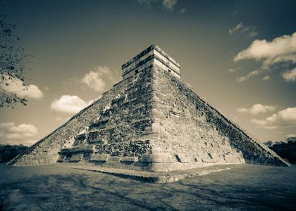 Chichen Itza - Monochrome