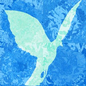 Four peonies and a Dove 25