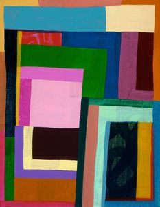 Color Rhythm: Patchwork Study
