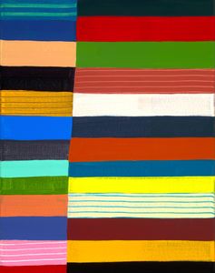 Color Rhythm: String Sheet Study #4