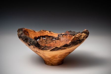 Cherry Burl Bowl