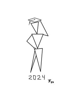 triangle people graduation, w