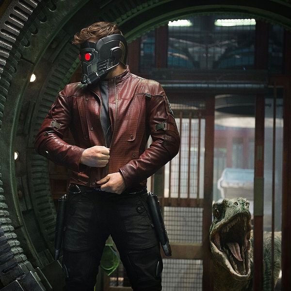 Star-Lord in Jurrasic World