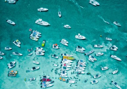 Raft-Up at the Nixon Sandbar