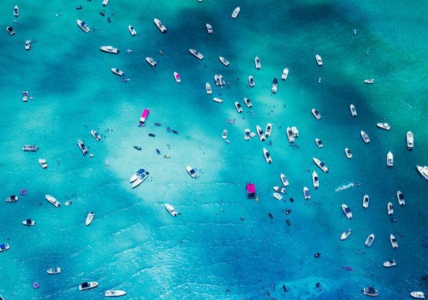 Boats on Biscayne Bay