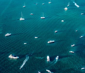 Boats Near Virginia Key