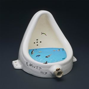 Swimming with Duchamp