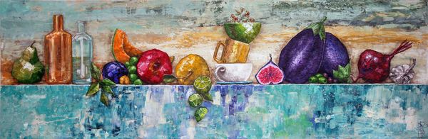 Fructus et Vegetabilis Sedens