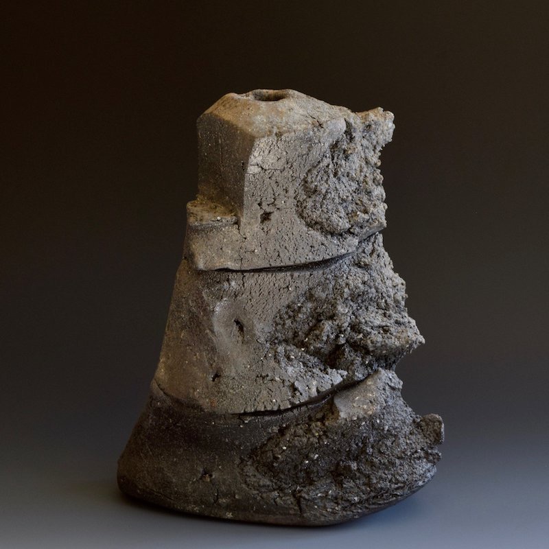 Artrepreneur - Woodfired Kurinuki lidded box( (For Sale)