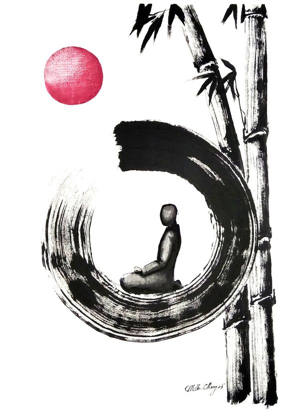 Artrepreneur Zen Meditation 02 (For Sale)