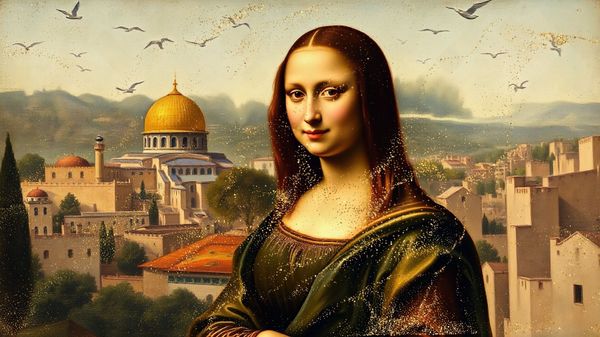 Mona Lisa In Jerusalem