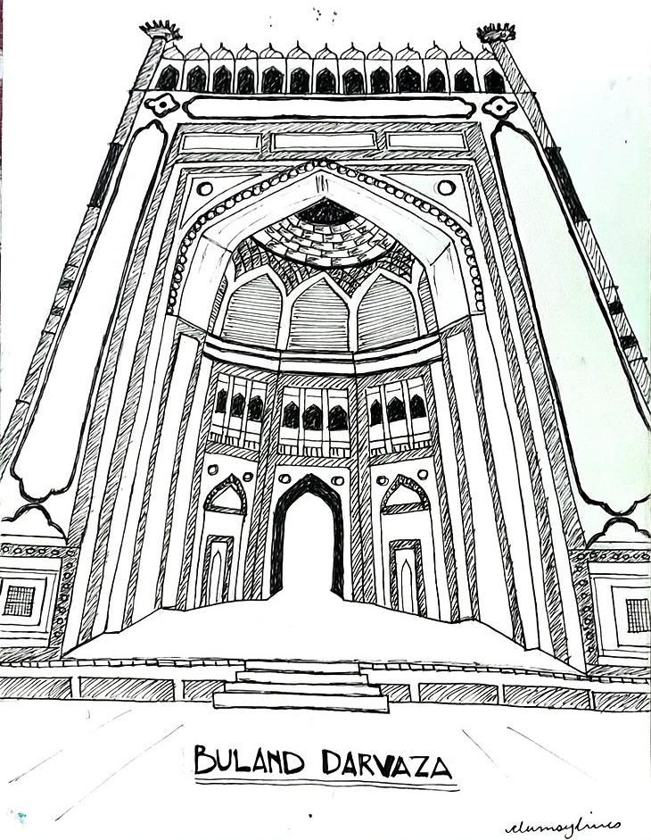 Planning of fatehpur sikhri