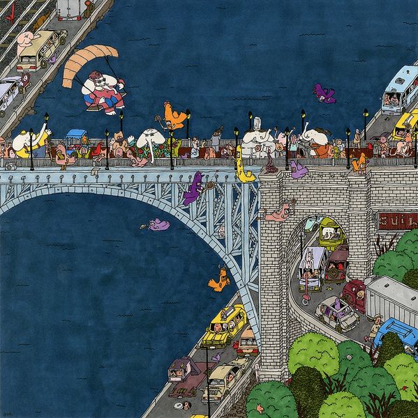 The High Bridge by Guillaume Cornet