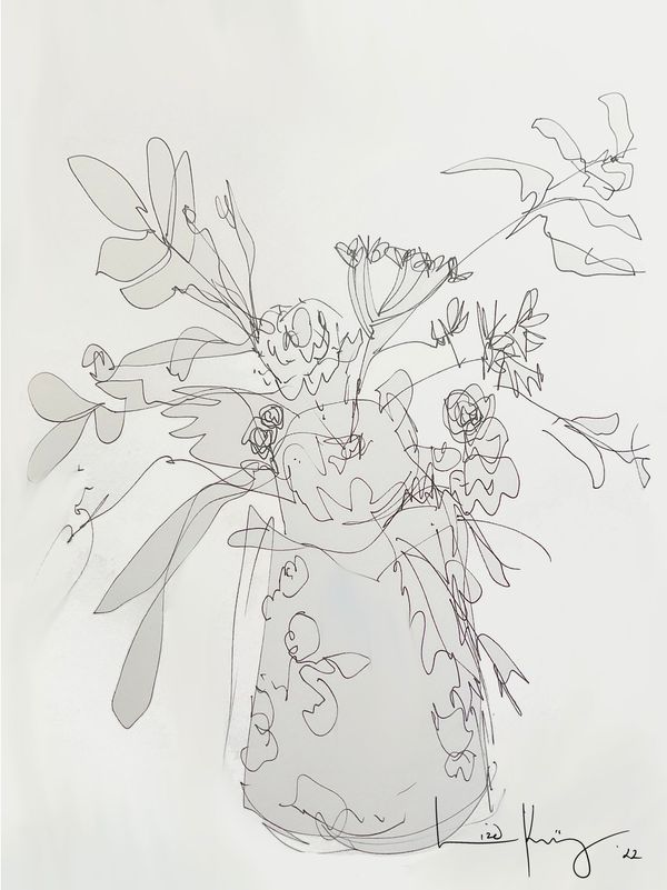 Pen and Ink Still Life