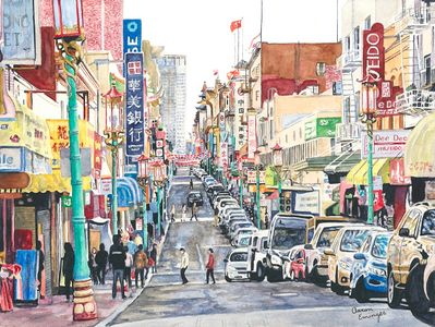 Grant Avenue, Chinatown, San Francisco, CA