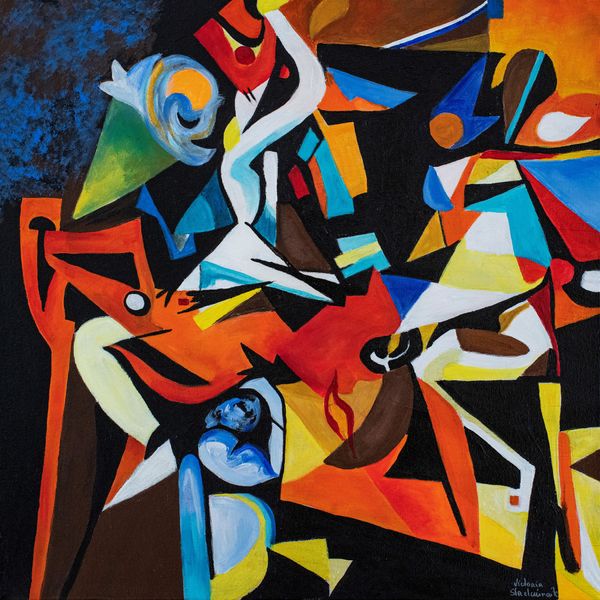 Picasso meets Caravaggio: The Calling of St. Matthew