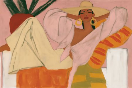 Permanent Vacation in the South | Relaxed Leisure on Canvas