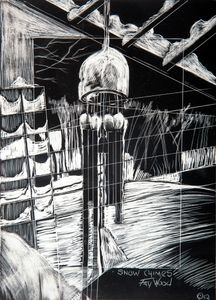 Wind Chimes in Winter