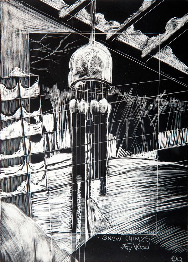 Wind Chimes in Winter