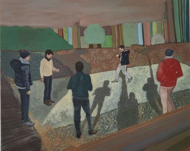 La partie de pétanque