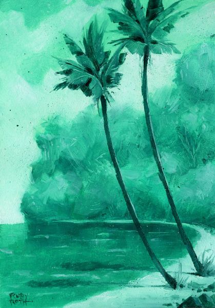 Two Palms, Green