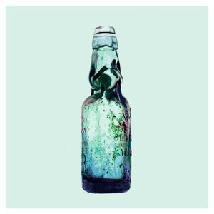 Pop Bottle on Green