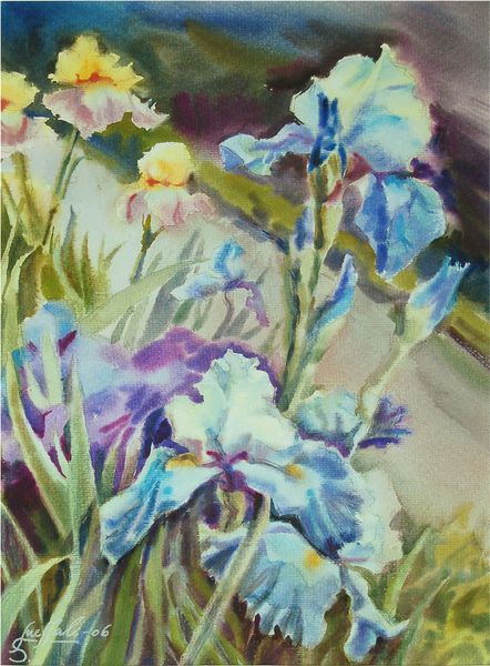 Irises in the Bois de Boulogne 2