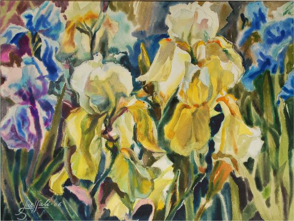  Irises in the Bois de Boulogne 3