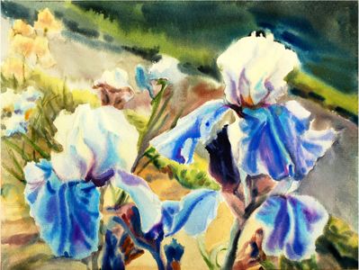  Irises in the Bois de Boulogne 1